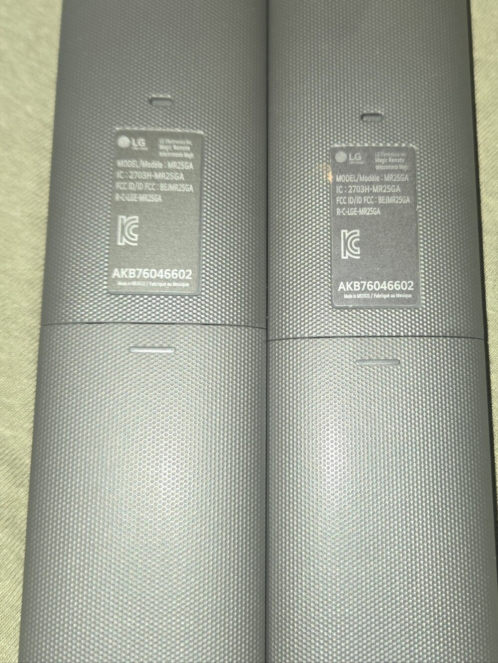 LG Remote Controls- Pair - Picture 2 of 2